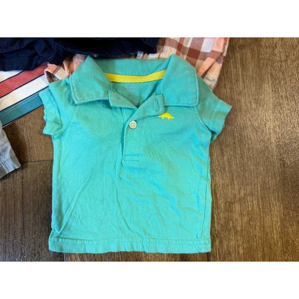 Baby Boy 3 Months Summer Clothes Bundle Outfits Shorts Shirts Bundle Lot Carters